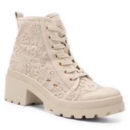 DeeZee Botines planos DeeZee WS5512-01 Beis