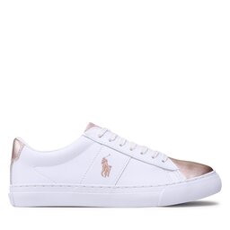 

Снікерcи Polo Ralph Lauren Sayer RF104122 White Smooth/Rose Gold Metallic w/ Rose PP, Білий