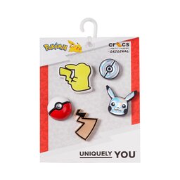 Crocs Accesorii pentru pantofi Crocs Elevated Pokemon 5 Pack 10009998 Colorat