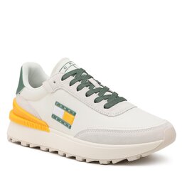 Tommy Jeans Sneakers Tommy Jeans Tjm Tech Runner Metalic Mix EM0EM01300 Urban Green MBG