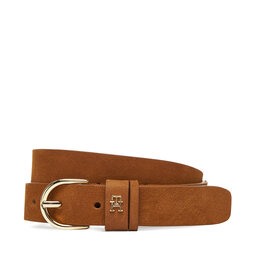 Tommy Hilfiger Ženski pas Tommy Hilfiger Essential Effortless 2.5 AW0AW17762 Rjava
