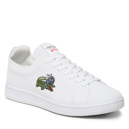 Lacoste Сникърси Lacoste Lacoste x Netflix Carnaby Piquée 745SFA0095 Wht/Lt Blu 1T3