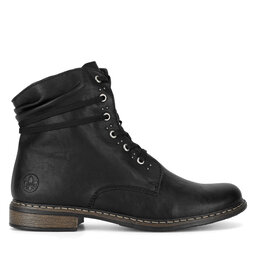 Rieker Μποτάκια Rieker 71218-00 Μαύρο