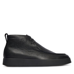 Calvin Klein Schnürschuhe Calvin Klein Hybrid Cup Apron Boot Lth HM0HM01987 Schwarz