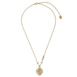 Guess Ogrlica Guess Heart Cage JUBN03 099JW YG