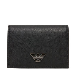 Emporio Armani Mały Portfel Męski Emporio Armani Y4R576 Y138E 81072 Czarny