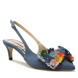 Custommade Sandale Custommade Alima Multi Flower 999627017 Ballad Blue 436