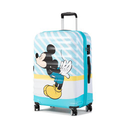 

Середня валіза American Tourister Wavebreaker Disney 85670-8624-1CNU Mickey Blue Kiss, Голубий