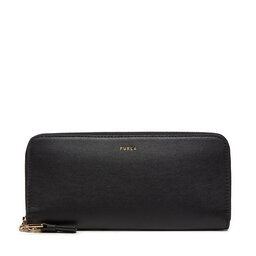 Furla Duży Portfel Damski Furla Nuvola L WP00450-BX2045-O6000 Czarny