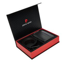 Pierre Cardin Zestaw portfel i pasek Pierre Cardin ZG-EX-22 Czarny