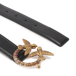 

Жіночий ремінь Pinko Love Berry H3 Belt PE 23 PLT01 100125 A0J3 Black Z99Q, Чорний