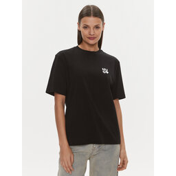 HUGO Hugo Marškinėliai Dashire_4 50489198 Juoda Regular Fit