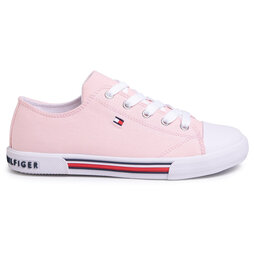 

Кеди Tommy Hilfiger Low Cut Lace-Up Sneaker T3A4-30605-0890 S Pink 308, Рожевий