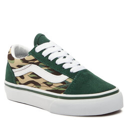 Vans Гуменки Vans Uy Old Skool VN0A7Q5FBGK1 Green/Multi