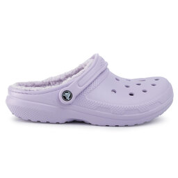 

Шльопанці Crocs Classic Lined Clog 203591 Lavender/Lavender, Фіолетовий