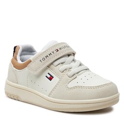 

Снікерcи Tommy Hilfiger Low Cut Lace-Up/Velcro Sneaker T1X9-33341-1269 M Beige/Off White A360, Білий