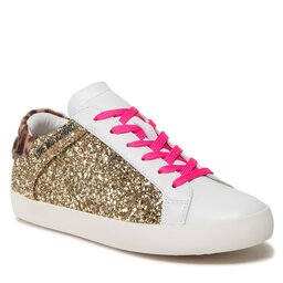 LOVE MOSCHINO Sneakersy LOVE MOSCHINO JA15272G1FJJ590A Mix Plat/Bian/Camm
