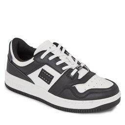 Tommy Jeans Sneakersy Tommy Jeans Tjm Basket Wl EM0EM01287 Black/ White BDS