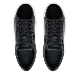 

Снікерcи Calvin Klein Low Top Lace Up Archive Stripe HM0HM01463 Black/Iron Gate 0GV, Чорний