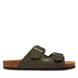 Pepe Jeans Шльопанці Pepe Jeans PMS90110 Хакі