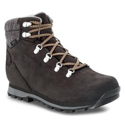 Jack Wolfskin Schnürstiefeletten Jack Wolfskin Thunder Bay Texapore Mid M 4053651 Phantom / Grey