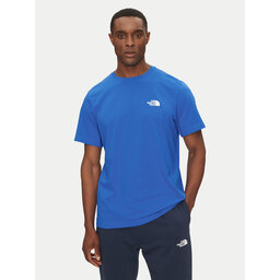 The North Face The North Face Póló Simple Dome NF0A87NG Kék Regular Fit