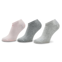 Calvin Klein 3 pares de calcetines cortos para mujer Calvin Klein 701218768 Pink 003