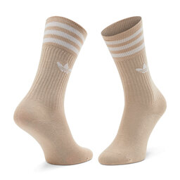

Набір з 3 пар низьких шкарпеток unisex adidas Crew HL6767 White/Magic Beige/Magic Earth, Кольоровий