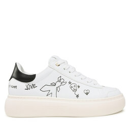 

Снікерcи Patrizia Pepe 8Z0093/E028-X1UM White/Black, Білий