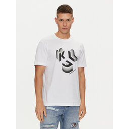 Karl Lagerfeld Jeans Karl Lagerfeld Jeans Marškinėliai 241D1708 Juoda Regular Fit