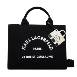 KARL LAGERFELD Handtasche KARL LAGERFELD B4W50076 Schwarz