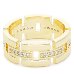 

Кільце Luv AJ Rossi Cigar Ring FW22-R-RCR-G Gold, Золотий