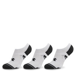 Under Armour Zestaw 3 par stopek unisex Under Armour Ua Performance Tech 3Pk Ns 1379503-100 Biały