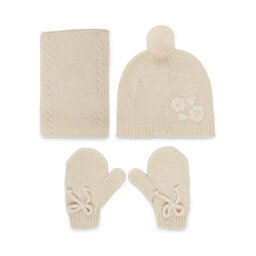 Mayoral Set Mütze, Loop-Schal und Handschuhe Mayoral 10019 Beige
