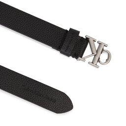 

Жіночий ремінь Calvin Klein Jeans Round Mono Lthr Belt K60K611253 Black BDS, Чорний