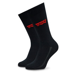 

Набір 3 пар високих чоловічих шкарпеток Levi's® 701224674 Black, Чорний