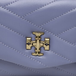 

Сумка Tory Burch Kira Chevron Chain Wallet 90343 Dark Lotus 500, Фіолетовий