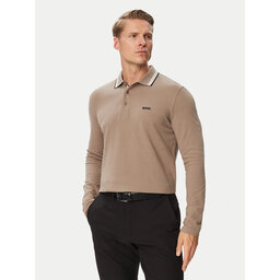 BOSS BOSS Poloshirt Plisy 50536609 Beige Regular Fit