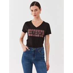 Liu Jo Liu Jo T-Shirt MF3338 JS923 Μαύρο Regular Fit