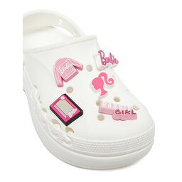 Crocs Cipő dekoráció Crocs BARBIE 5 PACK 10012070 5 PACK Rózsaszín