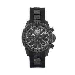 Plein Sport Часовник Plein Sport Hurricane PSDBA1223 Черен