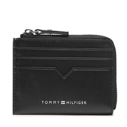 Tommy Hilfiger Estuche para tarjetas de crédito Tommy Hilfiger Th Modern Leather Cc With Zap AM0AM10772 BDS