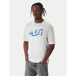 HUGO HUGO T-Shirt Namerix 50554350 Weiß Regular Fit