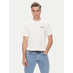 Tommy Hilfiger Tommy Hilfiger T-Shirt Stack MW0MW39355 Λευκό Regular Fit