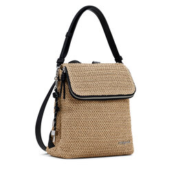 Desigual Hátizsák Desigual Raffia Hamption 25SAKO04 Bézs