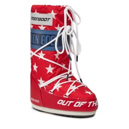 Moon Boot Stivali da neve Moon Boot Retrobiker 14028600003 S White Stars 003