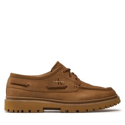 Calvin Klein Jeans Pantofi Calvin Klein Jeans Hybrid Boat Shoe Slipon Lh Btw YM0YM00937 Maro