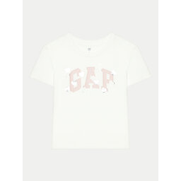 Gap Gap Camiseta 628713-01 Blanco Relaxed Fit