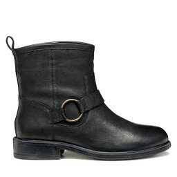 Geox Īsie zābaki Geox D Catria D56LQB 00081 C9999 Melns