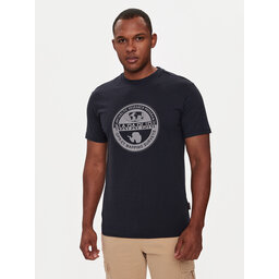 Napapijri Napapijri T-Shirt S-Bollo NP0A4I3C Dunkelblau Regular Fit